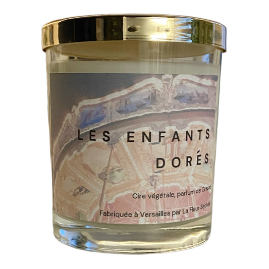 Bougie  "Les enfants dorés"